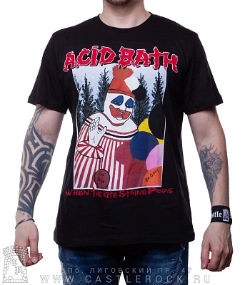 футболка acid bath "when the kite string pops"