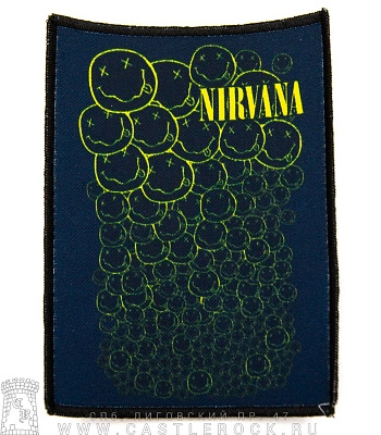 нашивка nirvana (смайлы)