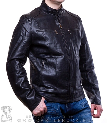 куртка к/з мягкая (стеганые вставки) 262 куртка к/з мягкая (стеганые вставки) 262