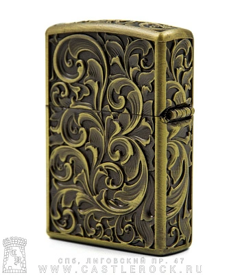 зажигалка фирменная девятихвостый лис (бронза)