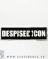 нашивка despised icon (надпись белая, узкая)
