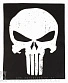нашивка на спину punisher каратель