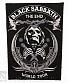 нашивка на спину black sabbath "the end world tour" (вышивка)