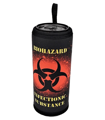 чехол на банку biohazard warning infectious substance