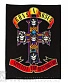 нашивка на спину guns'n'roses "appetite for destruction" (принт большой)