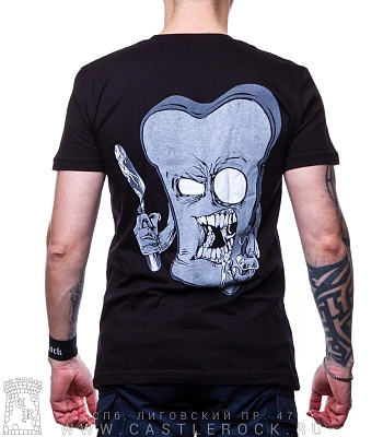 футболка we butter the bread with butter (каннибализм)