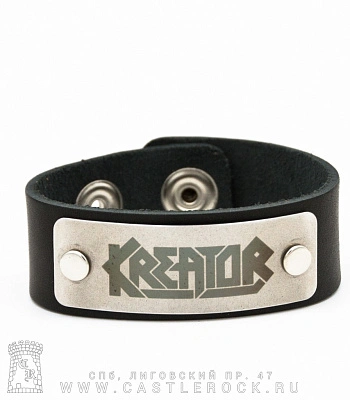 браслет кожаный kreator (широкий)