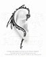 серьга кафф alchemy gothic (алхимия готик) e274 the dragon's lure