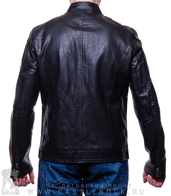 куртка к/з мягкая (стеганые вставки) 262 куртка к/з мягкая (стеганые вставки) 262