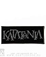 нашивка katatonia (надпись серая)