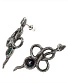 серьги alchemy gothic (алхимия готик) e441 tercia serpent