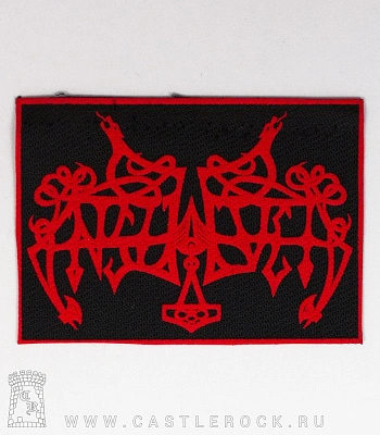 нашивка enslaved (лого красное)