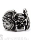 кольцо harley-davidson (череп крылатый средний)