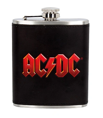 фляга стальная фирменная ac/dc 7 oz