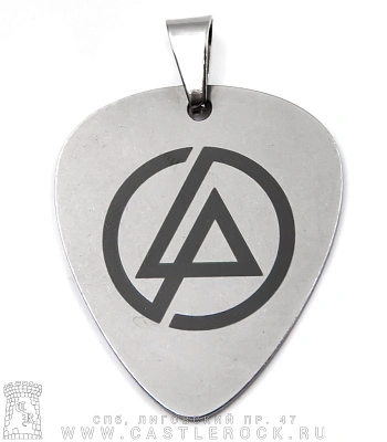 подвеска медиатор linkin park (лого)