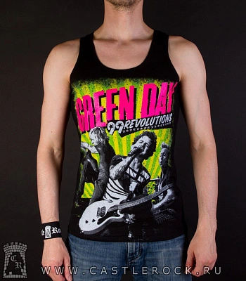 майка green day "99 revolutions"