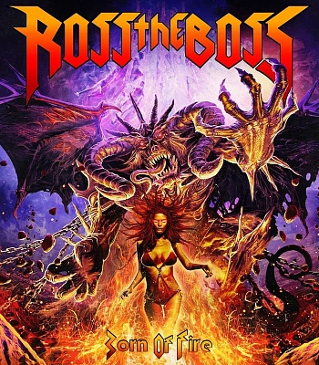 CD Ross The Boss "Born Of Fire"