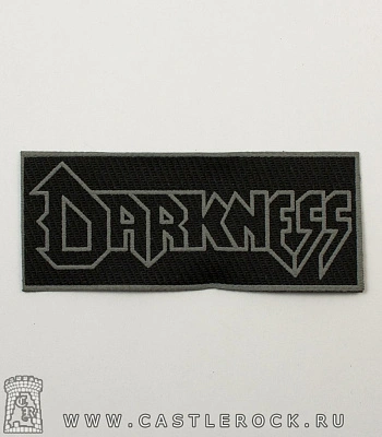 нашивка darkness (серая надпись)