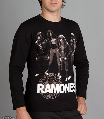 футболка ramones (группа) д/р