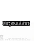 нашивка meshuggah (лого, вышивка)