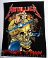 нашивка на спину metallica "harvester of sorrow"