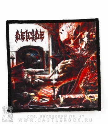 нашивка deicide "overtures of blasphemy"