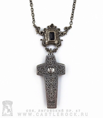 подвес alchemy gothic (алхимия готик) p553 infinity cross casket
