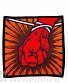 нашивка metallica "st. anger" (оранжевая)