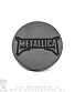 значок цанга рельефный metallica (лого)