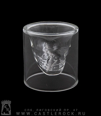 стопка череп (мини, стекло)