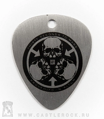 подвеска медиатор 30 seconds to mars (черепа)