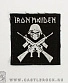 нашивка iron maiden "a matter of life and death" (вышивка)