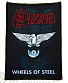 нашивка saxon "wheels of steel"