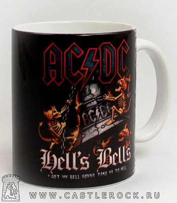 кружка ac/dc "hell's bells"
