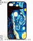чехол для iphone ван гог "звездная ночь/лунная ночь"