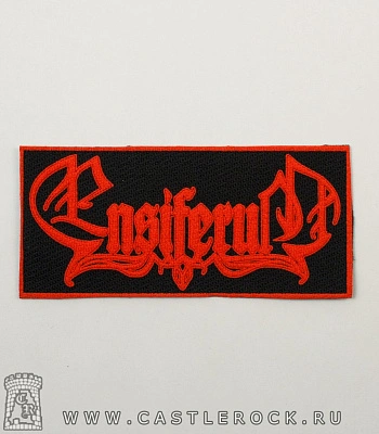 нашивка ensiferum (лого красное)