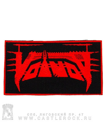 нашивка voivod (лого красное)