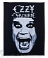 нашивка на спину ozzy osbourne (ч/б)