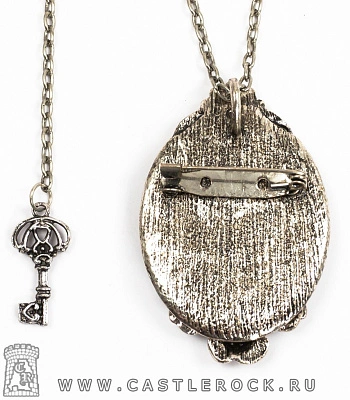 подвес-брошь restyle pol5 замок с ключом