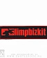 нашивка limp bizkit (лого красное)