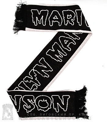 шарф marilyn manson (молния)