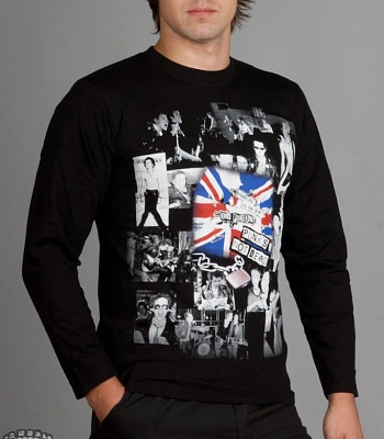 футболка sex pistols "anarchy in the u.k. punks not dead" д/р