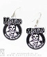 серьги misfits "want your skull"