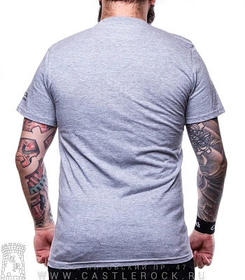 футболка ддт "не стреляй" (серая)