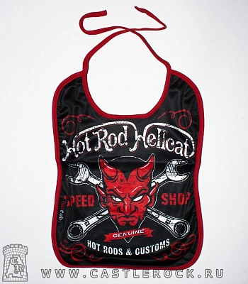 слюнявчик детский six bunnies hot rod hellcat