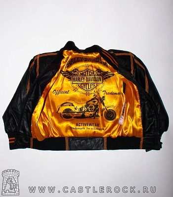 курточка детская кожаная harley-davidson