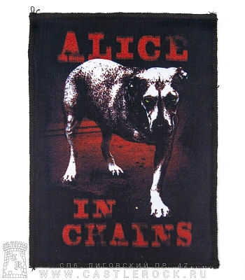 нашивка alice in chains