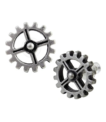 серьги alchemy gothic (алхимия готик) e353 industrilobe