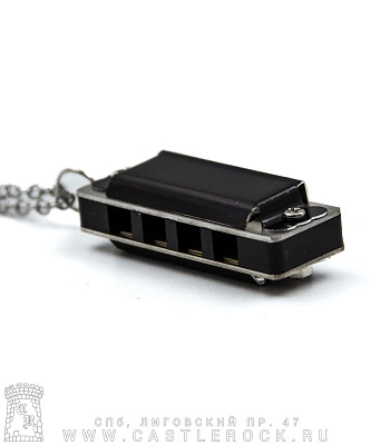 подвес губная гармошка (черный)