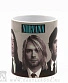 кружка nirvana (группа, голубая надпись)